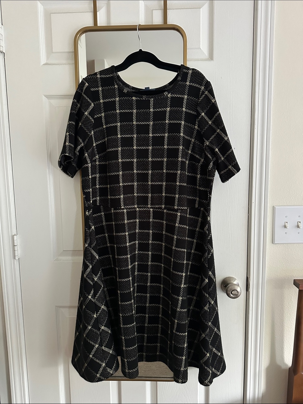 ModCloth Black Dress “back in time”